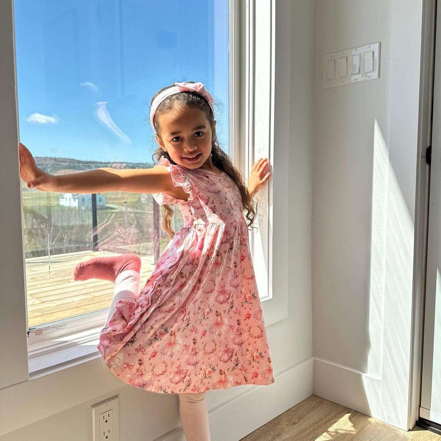 Pink Pirouettes Twirl Dress