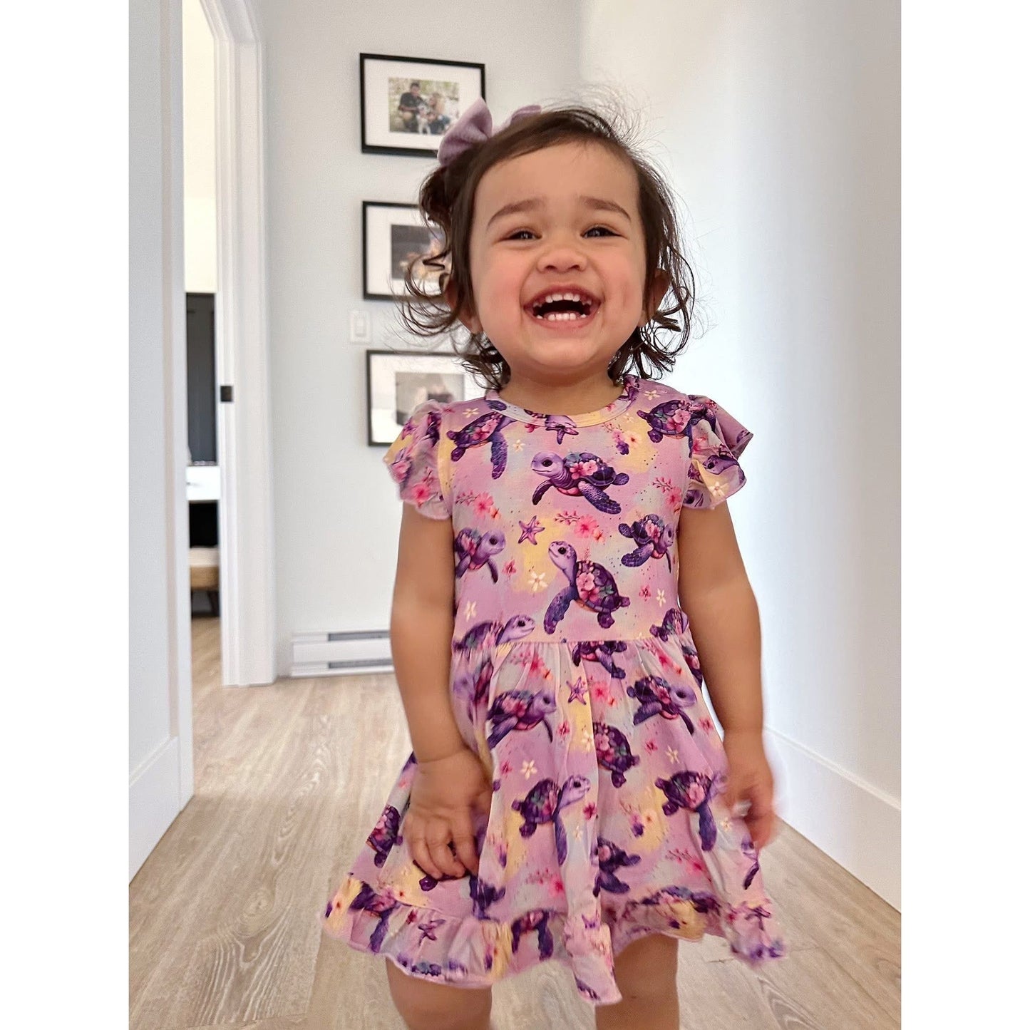 Orchid Ocean Twirl Bodysuit