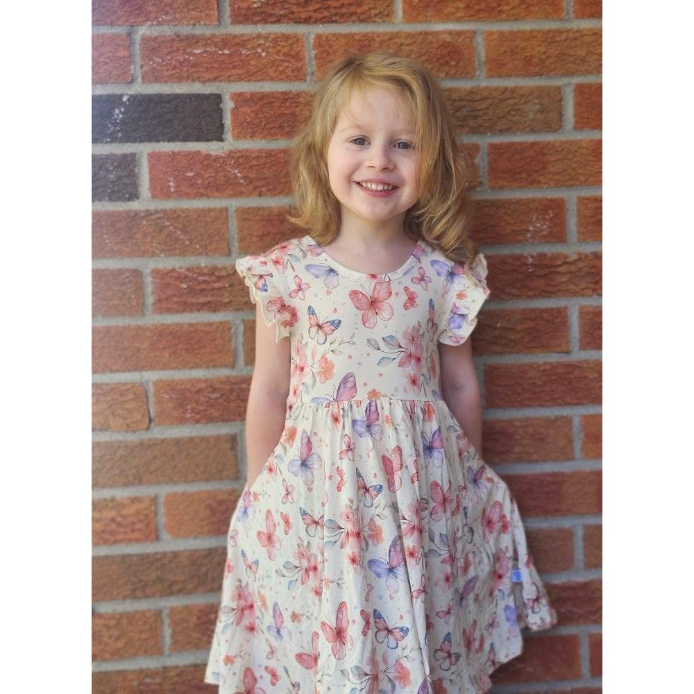Butterfly Kisses Twirl Dress