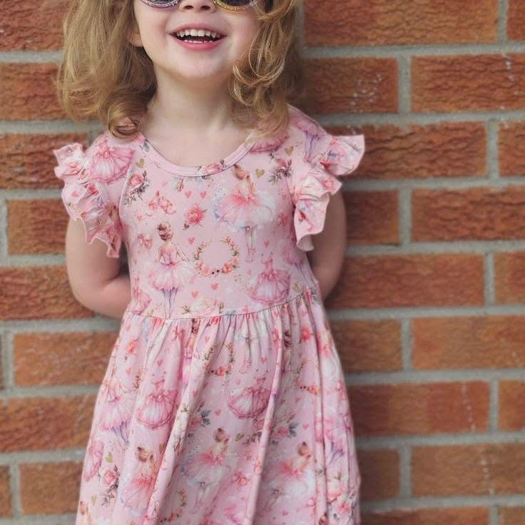 Pink Pirouettes Twirl Dress