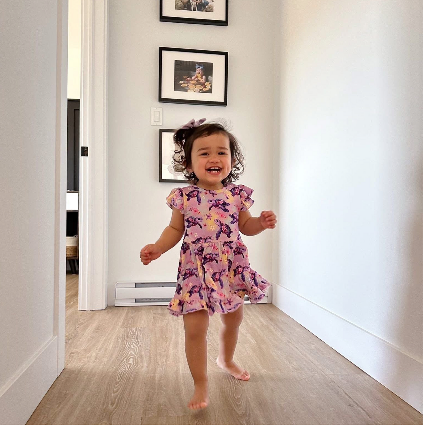 Orchid Ocean Twirl Bodysuit