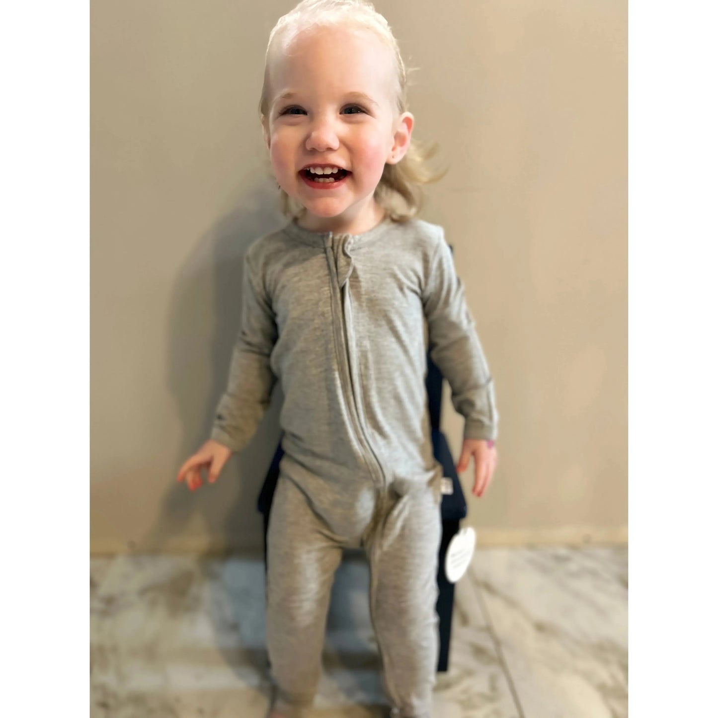 Smoky Grey Romper
