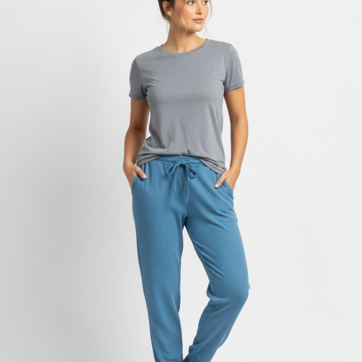 Blue Steel Woman’s Rib Joggers