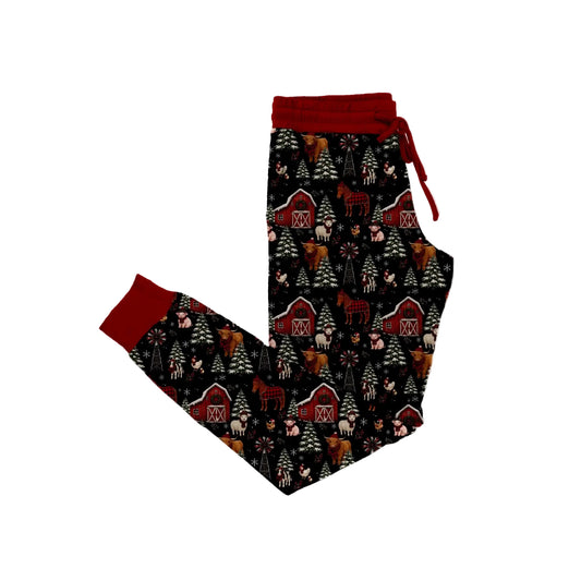 Country Christmas Woman’s Bamboo Joggers