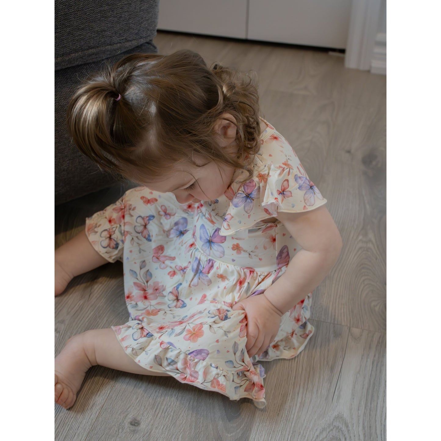 Butterfly Kisses Twirl Bodysuit