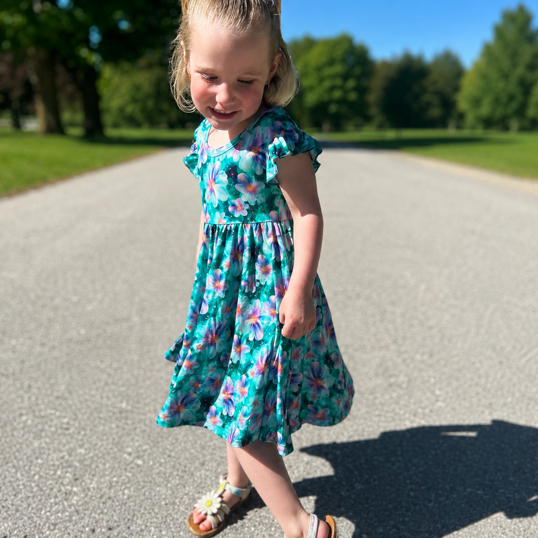 Summer Haze Twirl Dress