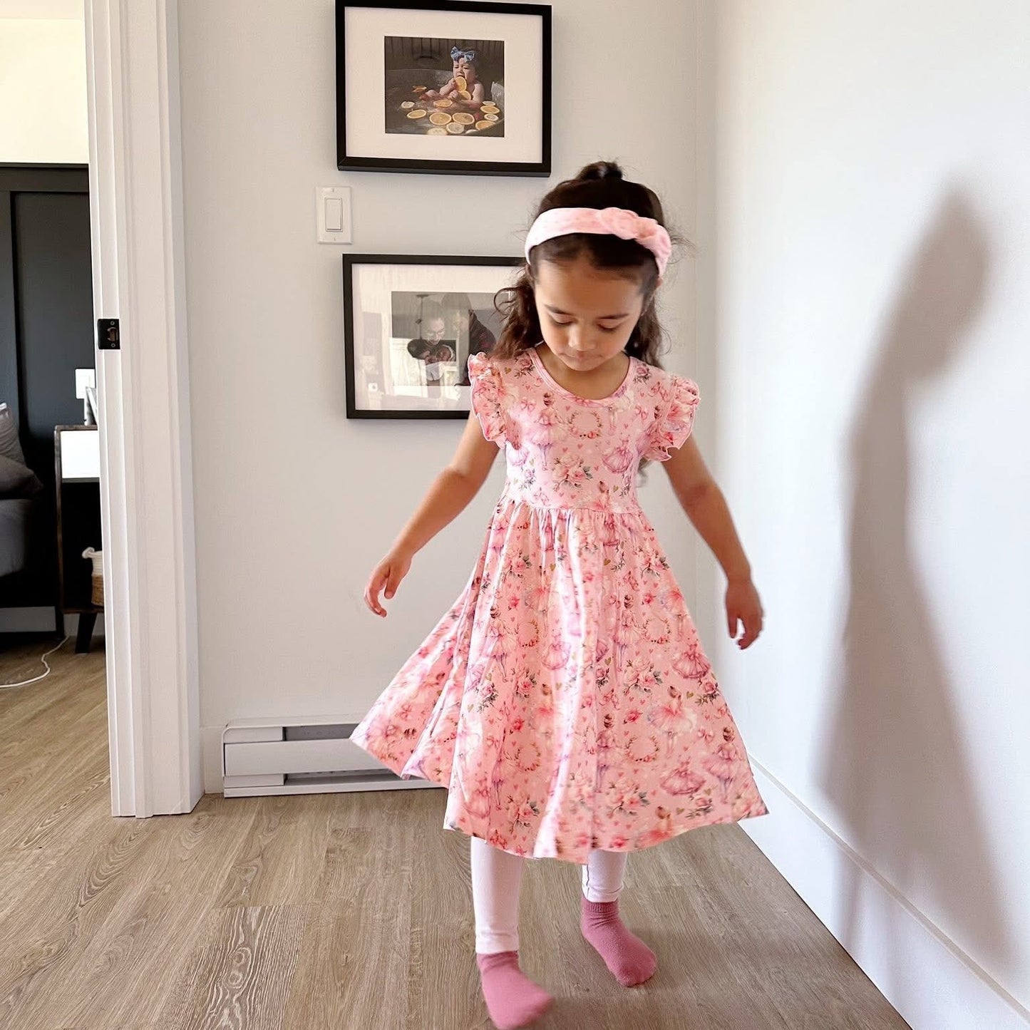 Pink Pirouettes Twirl Dress