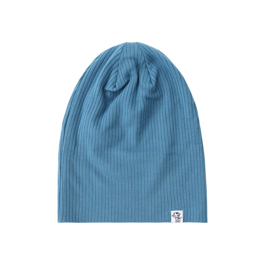 Blue Steel Bamboo Beanie