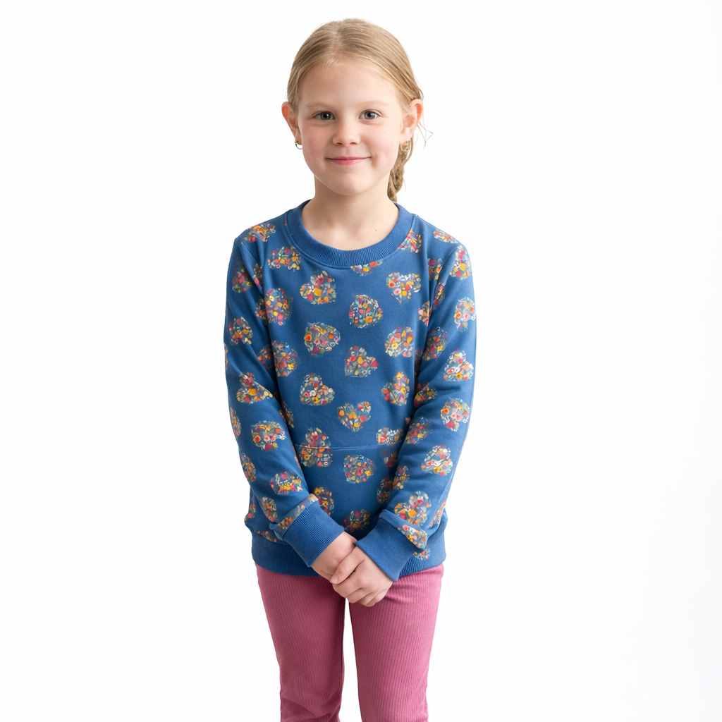 Hearts in Bloom Crewneck