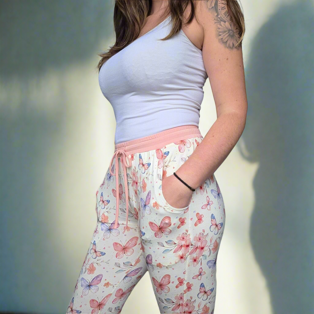 Butterfly Kisses Woman’s Joggers