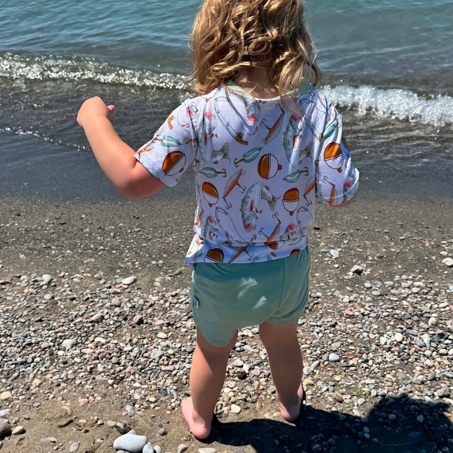 Gone Fishin' Short Set