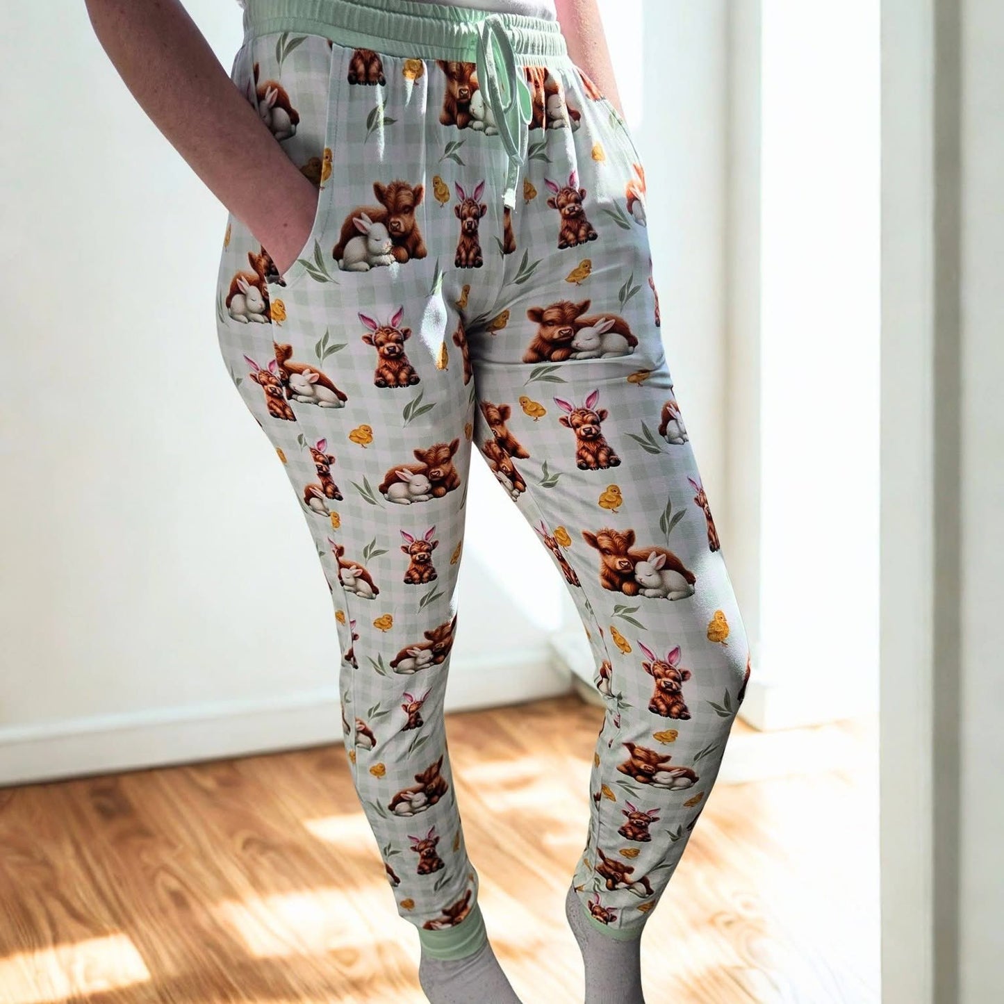 Somebunny Loves Moo Woman’s Joggers