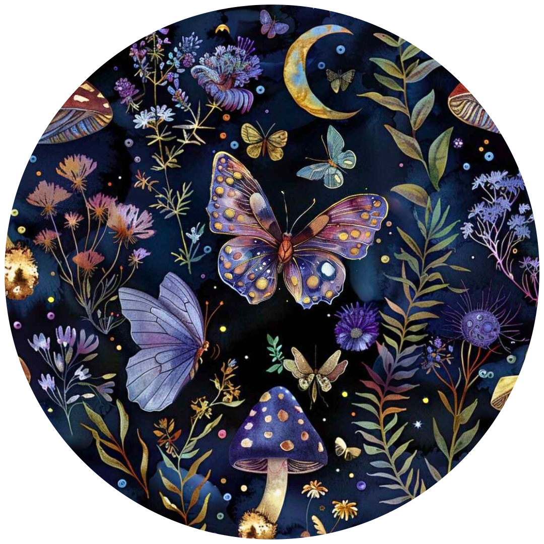 Midnight Moth Smocked Romper PRE-ORDER