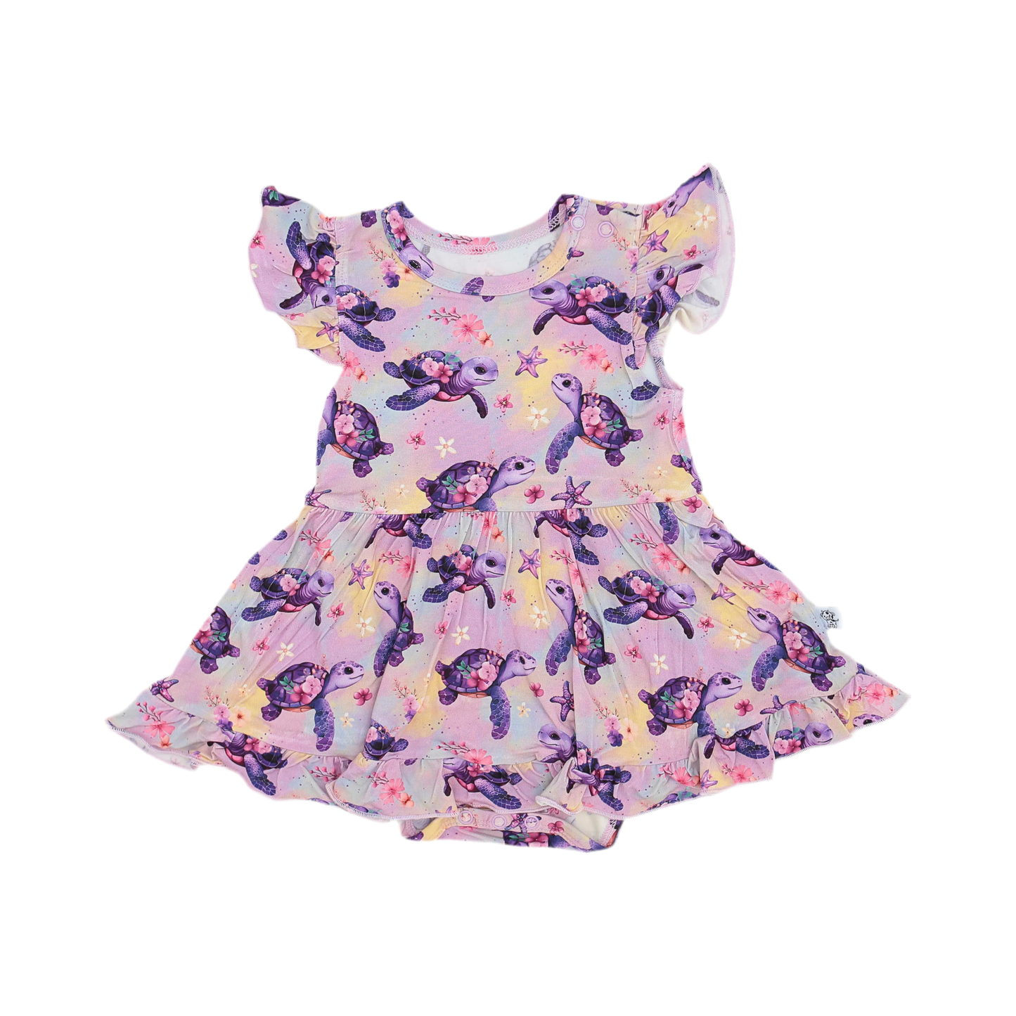 Orchid Ocean Twirl Bodysuit