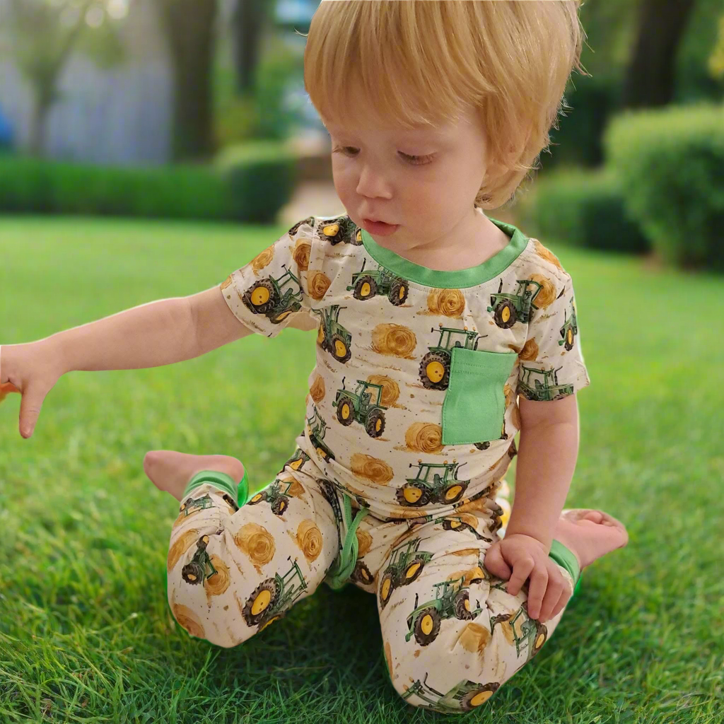 Little Green Machine Matching Set