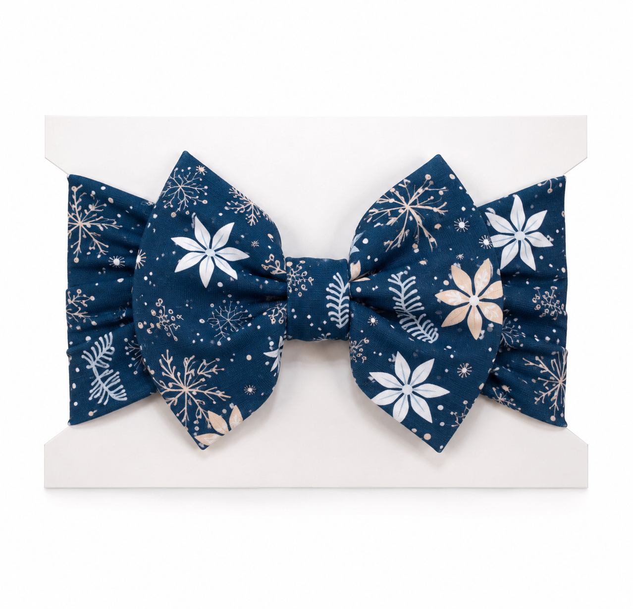 Midnight Snowfall Bamboo Bow