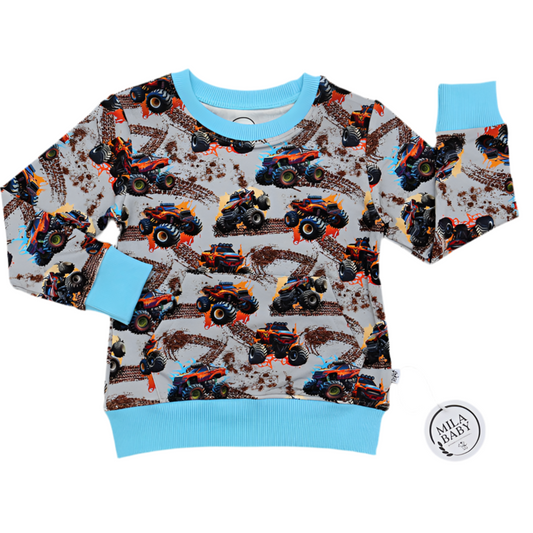 Monster Jammie Crew Neck Sweater