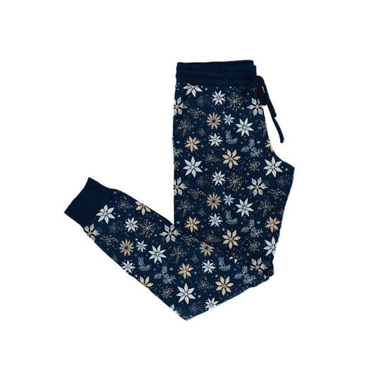 Midnight Snowfall Woman’s Bamboo Joggers
