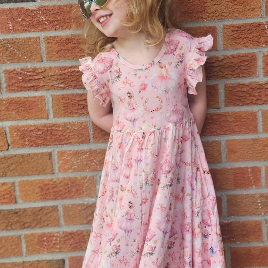 Pink Pirouettes Twirl Dress