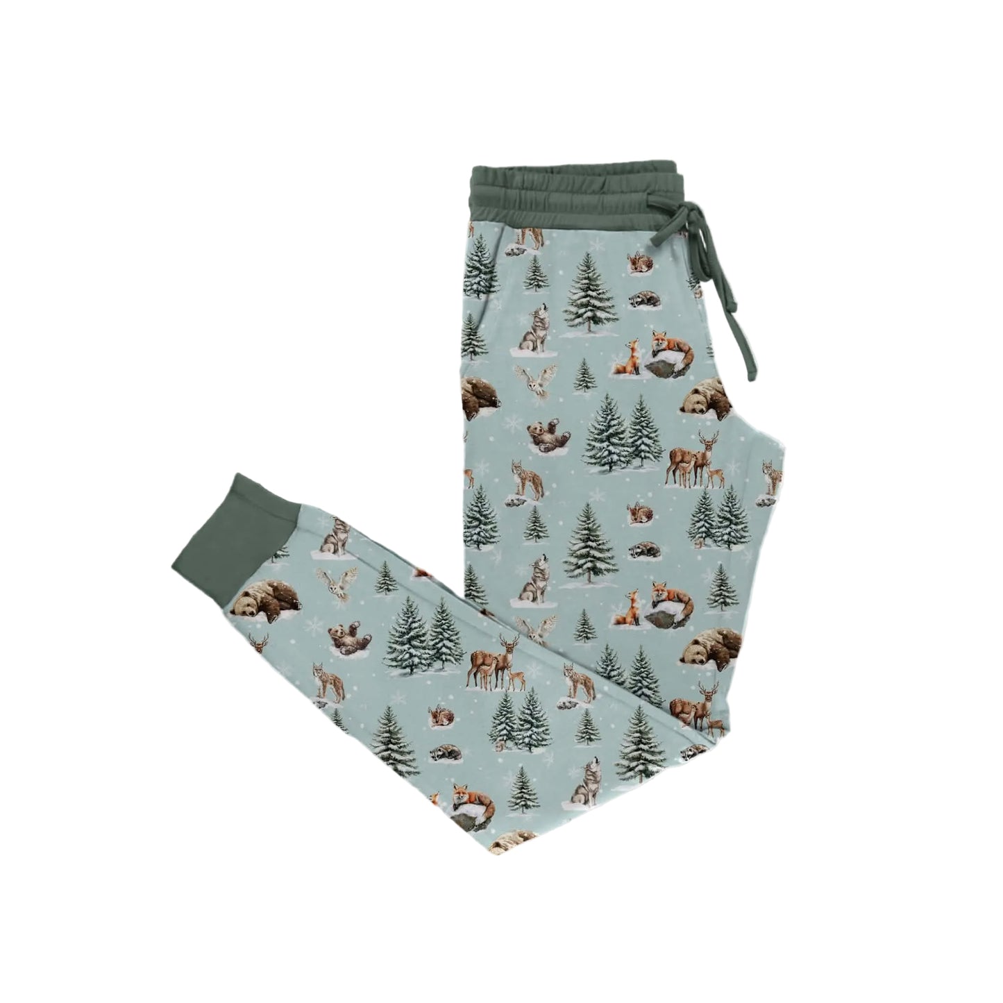 Winter Wonderland Woman’s Bamboo Joggers