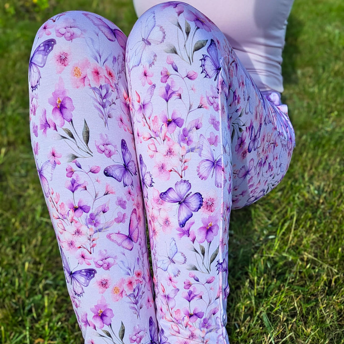 Pastel Petals Woman’s Bamboo Joggers