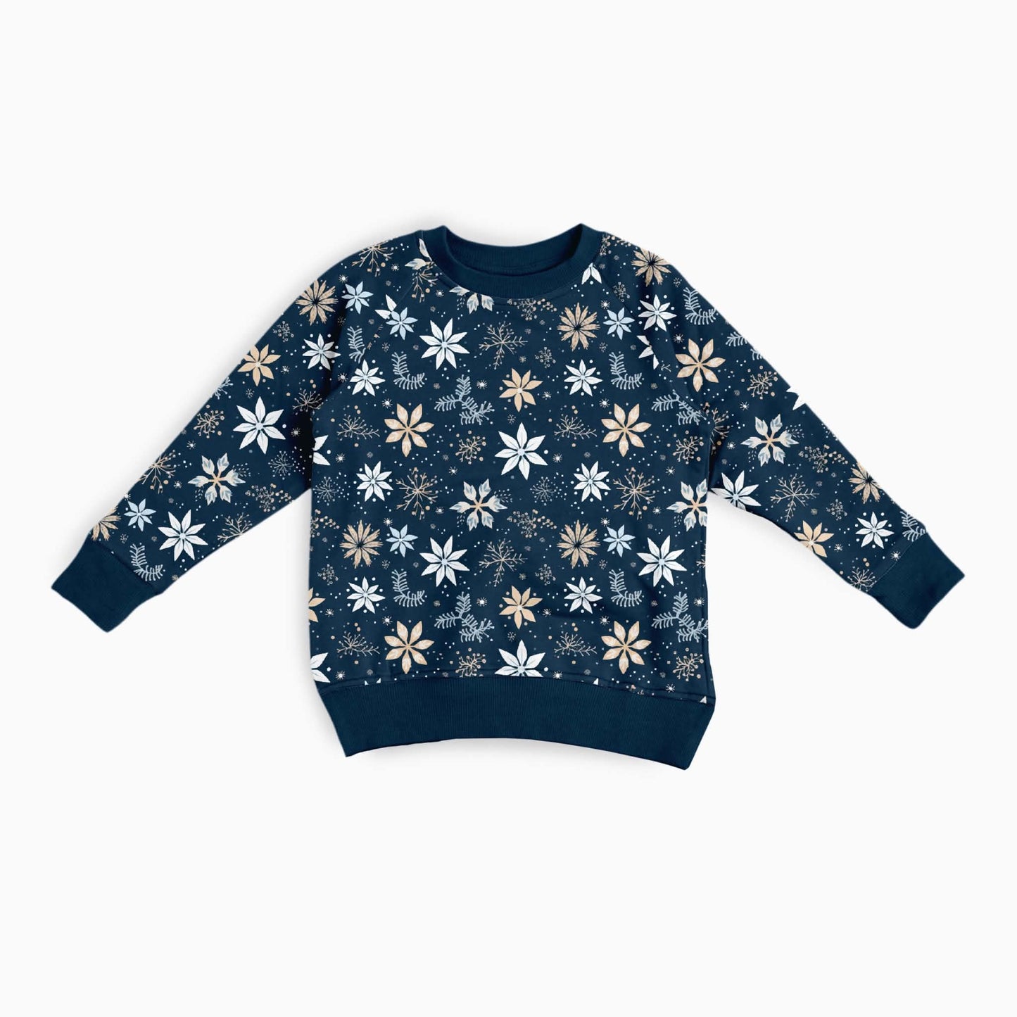 Midnight Snowfall Crewneck
