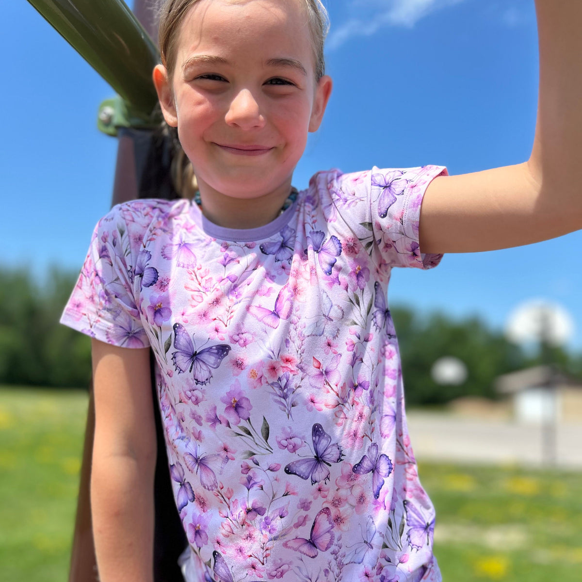 Pastel Petals Matching Set (Short Sleeve)