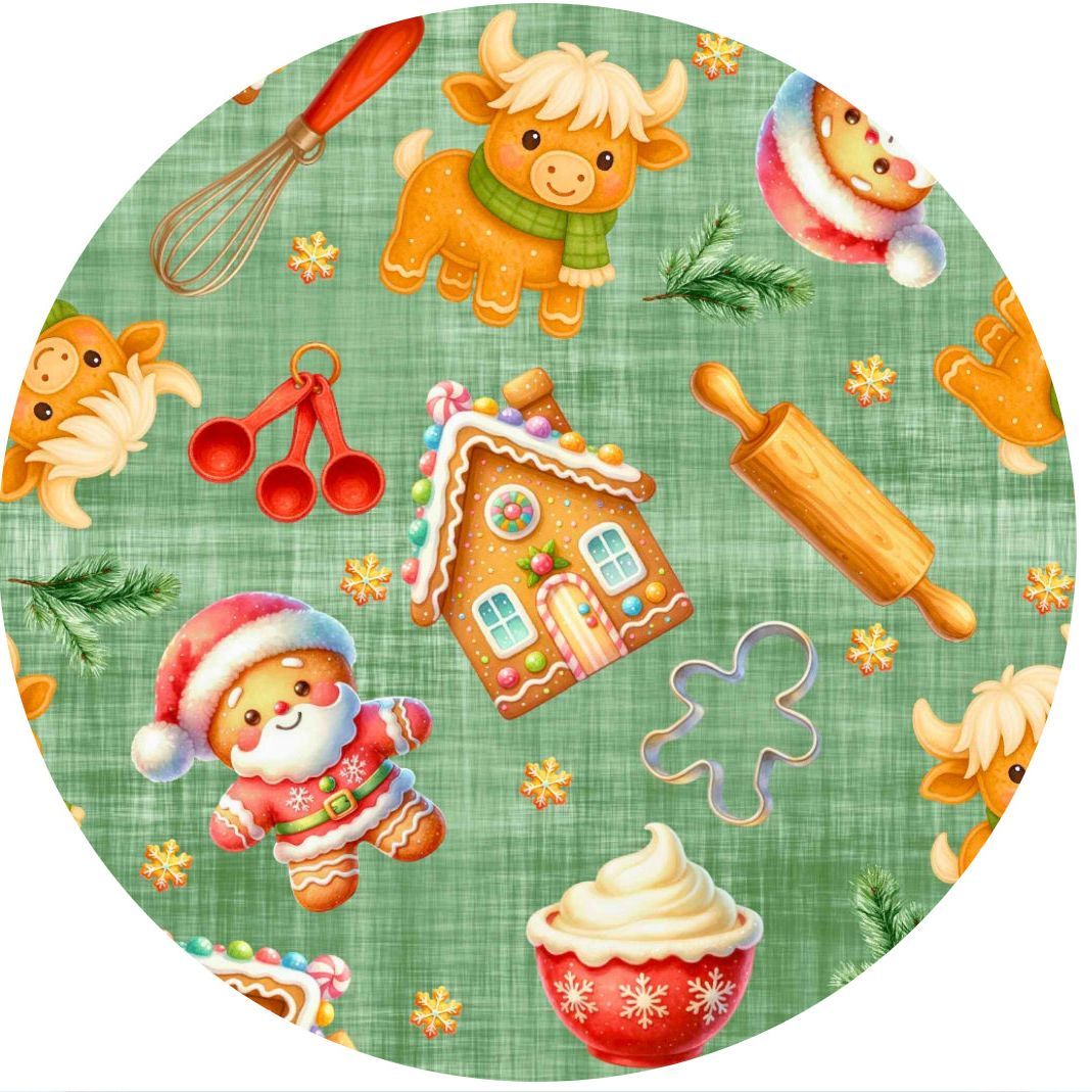 Green Cookie Crew Christmas