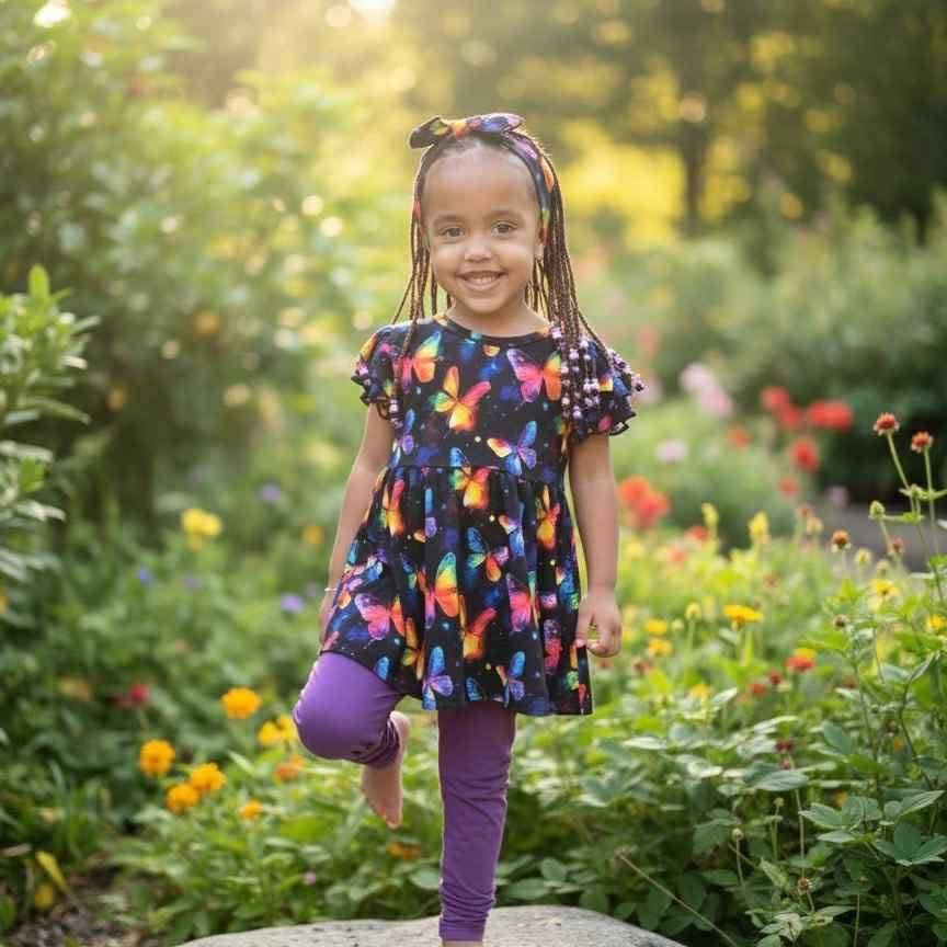 Whimsical Wings Peplum Top