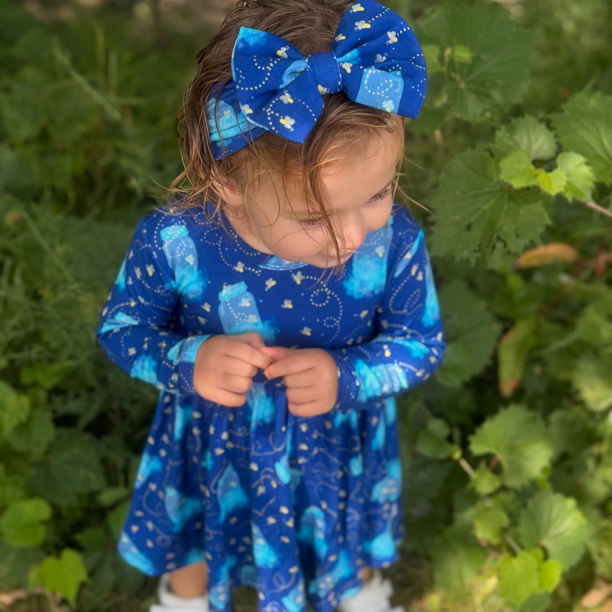 Glow in the Meadows Bamboo Bow