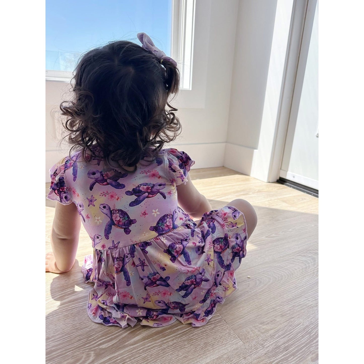 Orchid Ocean Twirl Bodysuit