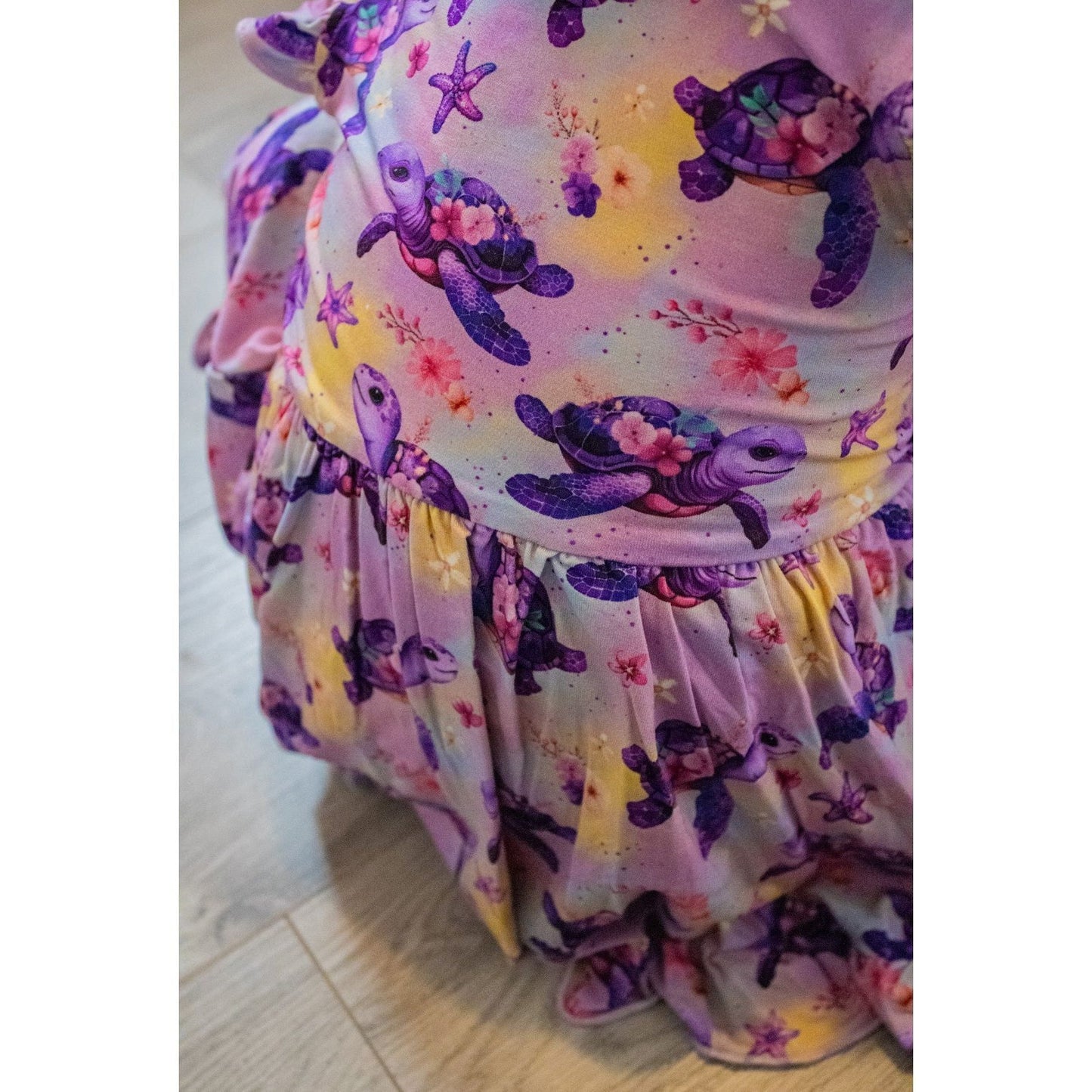 Orchid Ocean Twirl Bodysuit