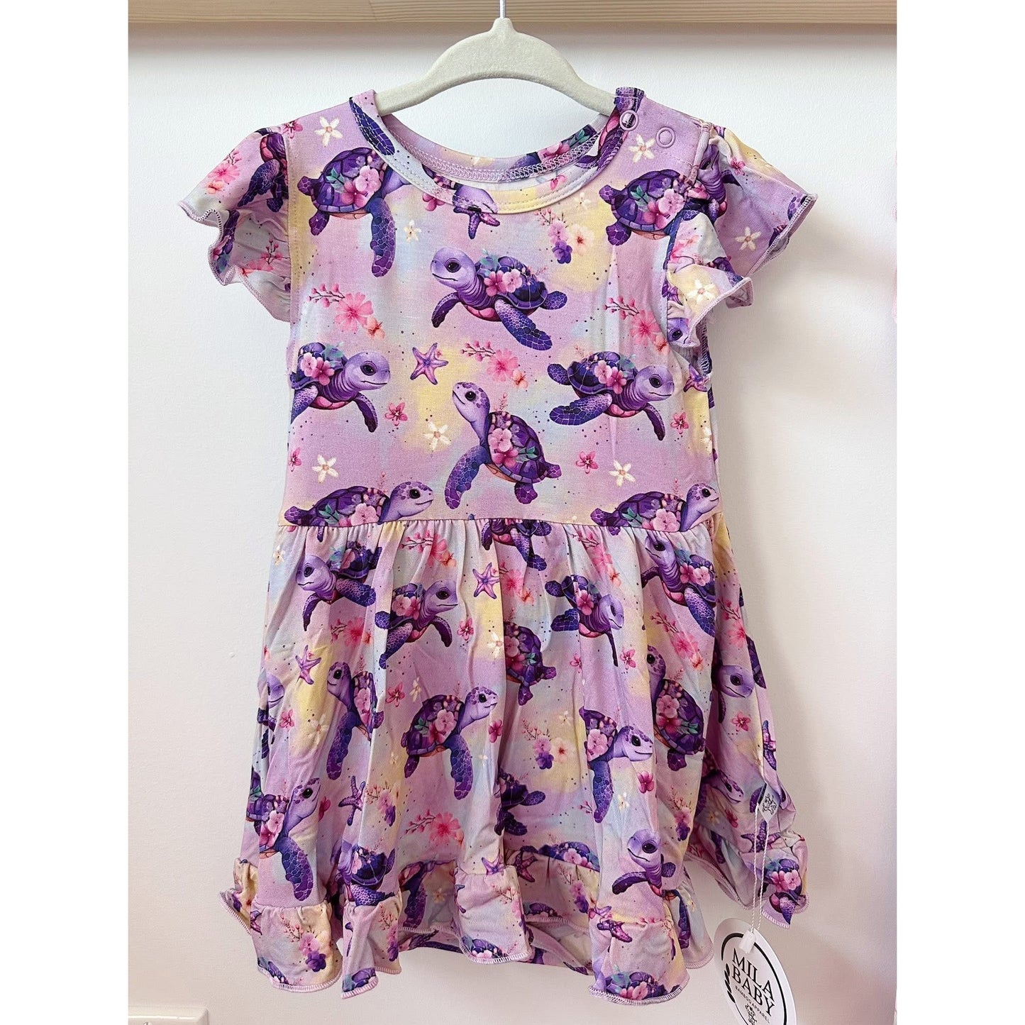 Orchid Ocean Twirl Bodysuit