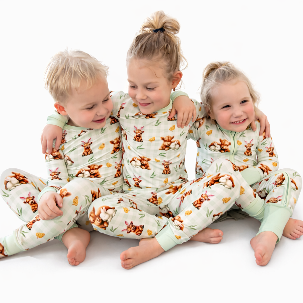 Somebunny Loves Moo Matching Set