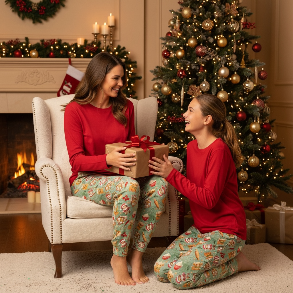 Green Cookie Crew Woman’s Christmas Joggers