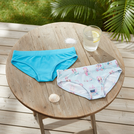 Tidal Treasure Girls Underwear (2 Pack)