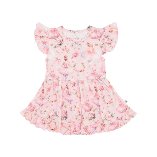 Pink Pirouettes Twirl Bodysuit