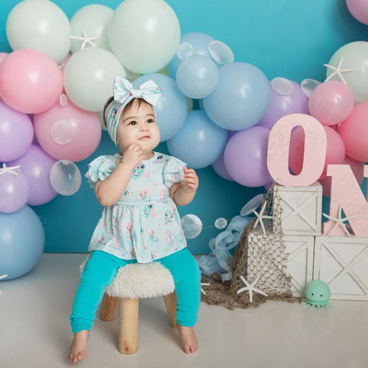 Coastal Blue Leggings